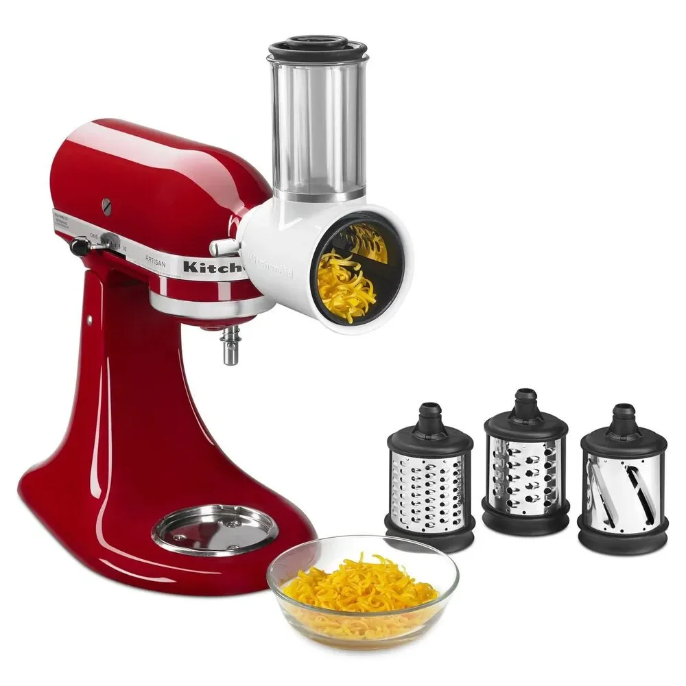 KitchenAid KSMVSA Fresh Prep Slicer Shredder Attachment for Stand Mixer NIB!